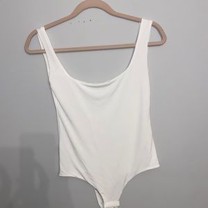 PLT white bodysuit